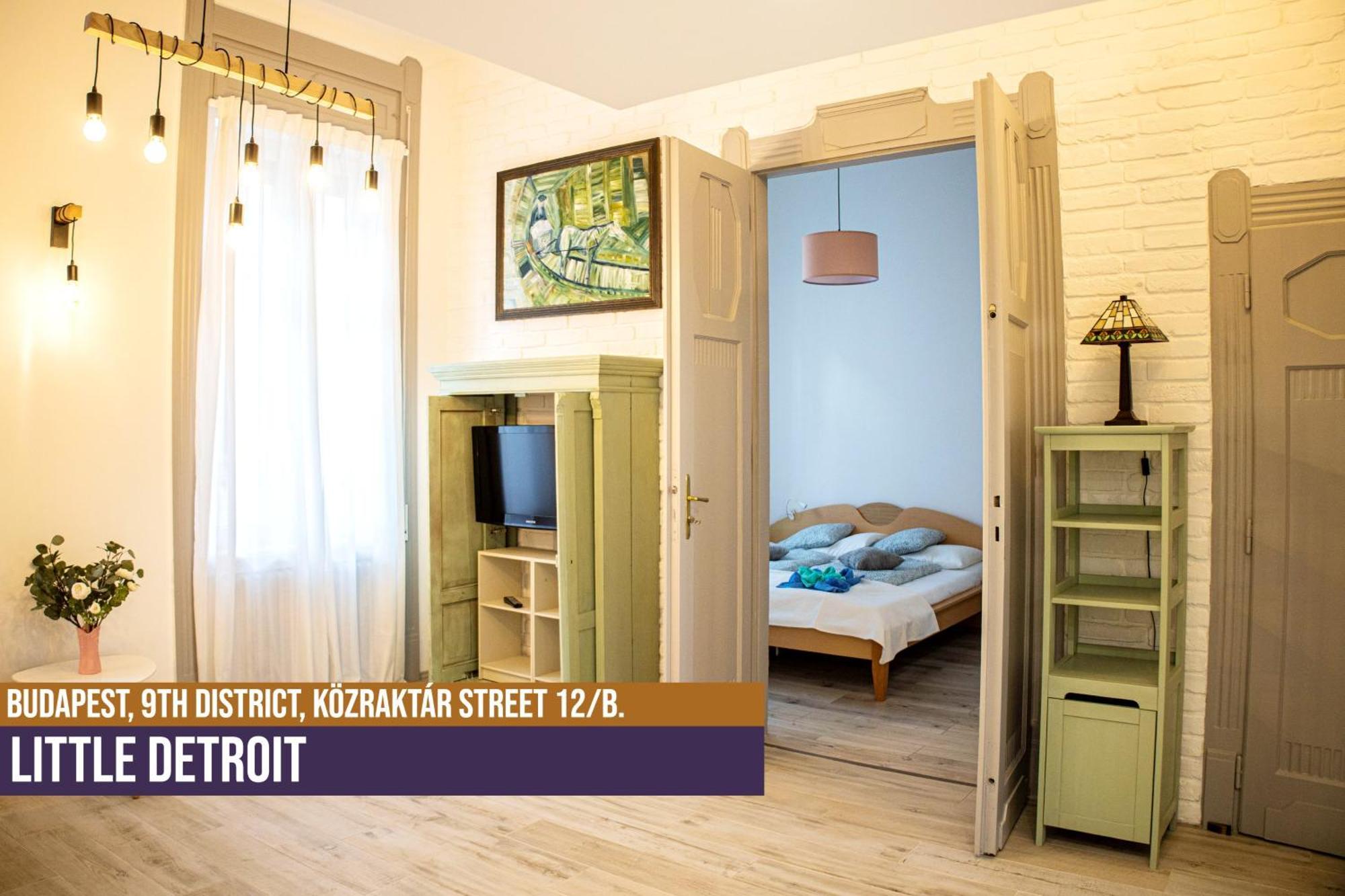 Little Americas Detroit Apartment บูดาเปสต์ ภายนอก รูปภาพ