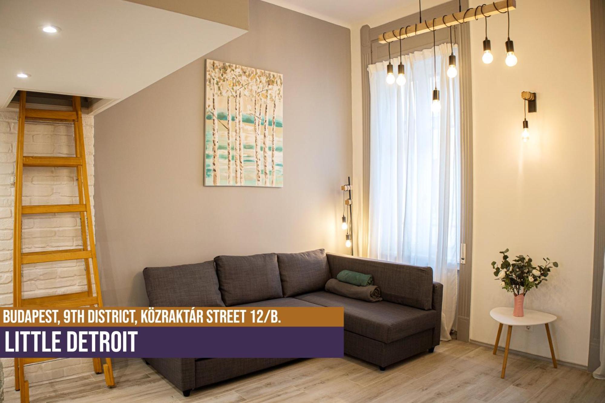 Little Americas Detroit Apartment บูดาเปสต์ ภายนอก รูปภาพ