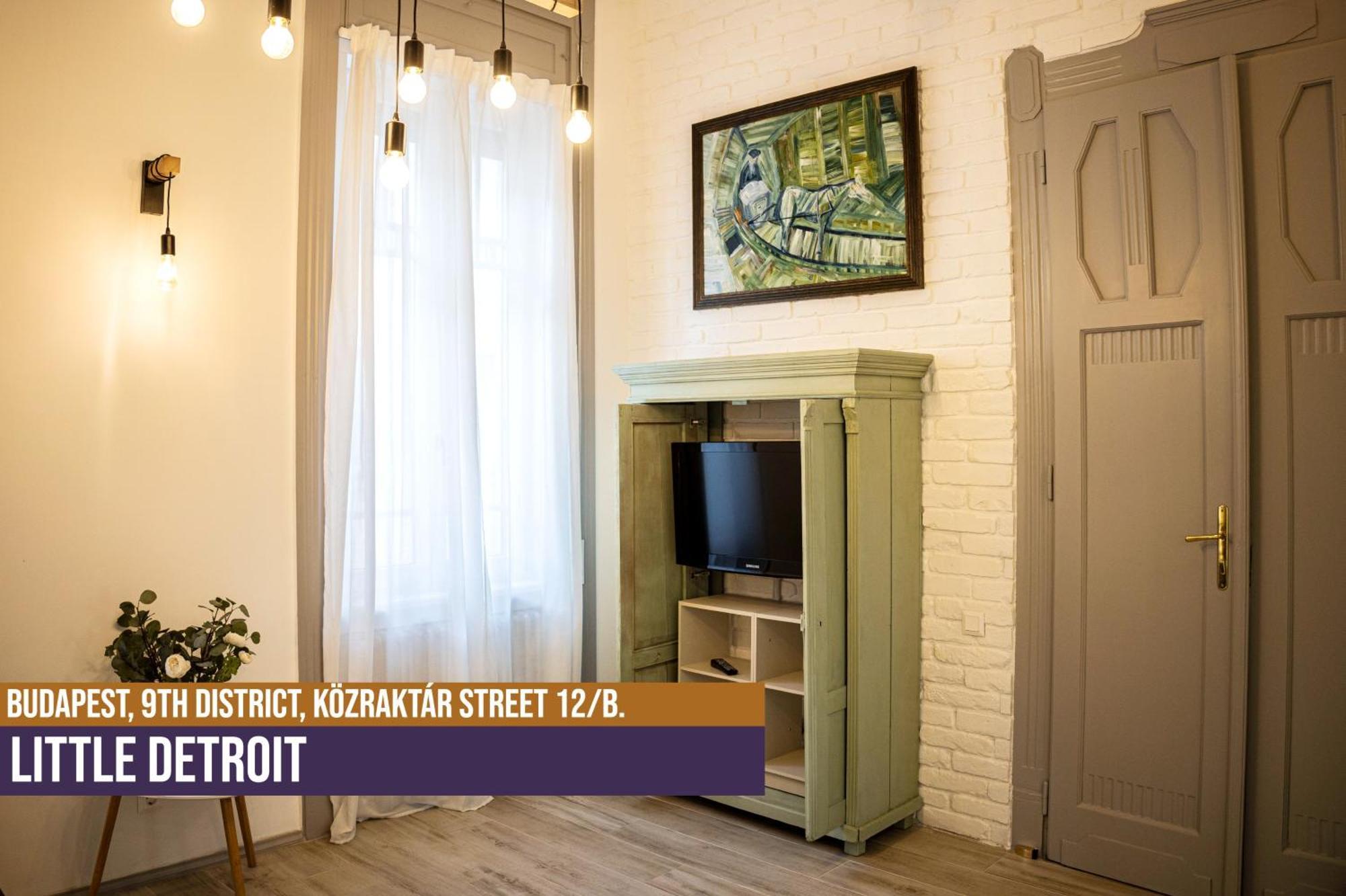 Little Americas Detroit Apartment บูดาเปสต์ ภายนอก รูปภาพ