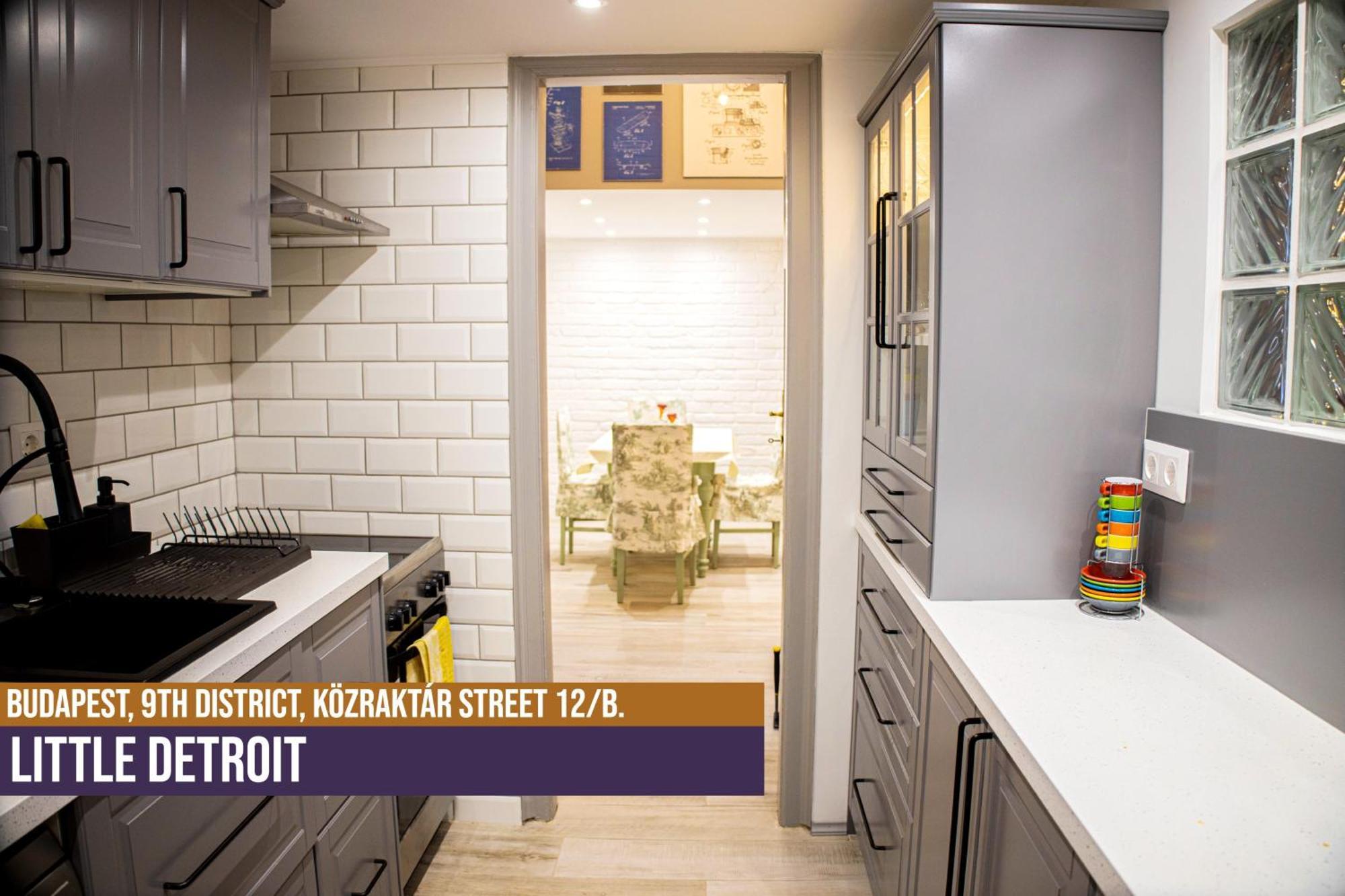 Little Americas Detroit Apartment บูดาเปสต์ ภายนอก รูปภาพ